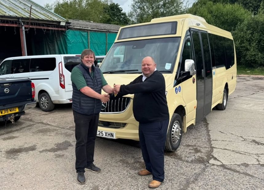 MD Coaches takes delivery of an Ilesbus I-City minibus