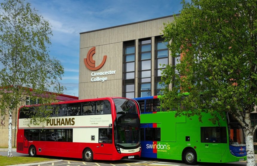 Pulhams and Swindon's Bus Company win Cirencester College contract