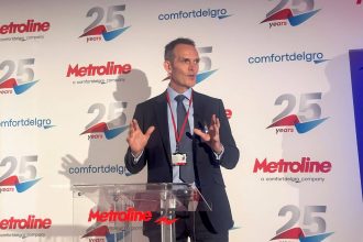 Sean O'Shea, CEO, Metroline Metroline celebrate 25 years under ComfortDelGro