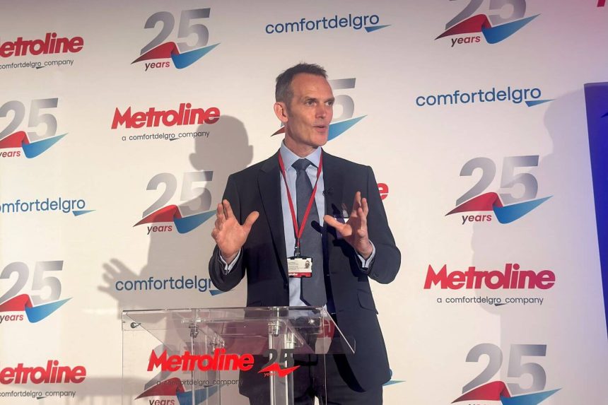 Sean O'Shea, CEO, Metroline Metroline celebrate 25 years under ComfortDelGro