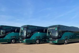 Mercedes-Benz Tourismo delivery to Skills Motor Coaches