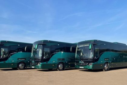 Mercedes-Benz Tourismo delivery to Skills Motor Coaches