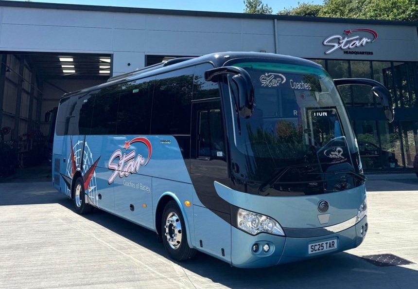 Yutong TC9 for Star Coaches of Batley