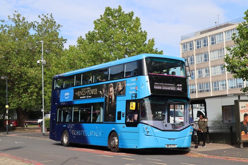 Bus rapid transit at centre of Stoke-on-Trent long term transport vision