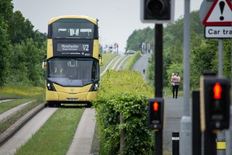 Bus priority measures lead doubling of bus patronage along Vantage TfGM corridor