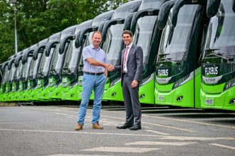 flixbus partner operators 20 Yutong GT12 coaches delivery