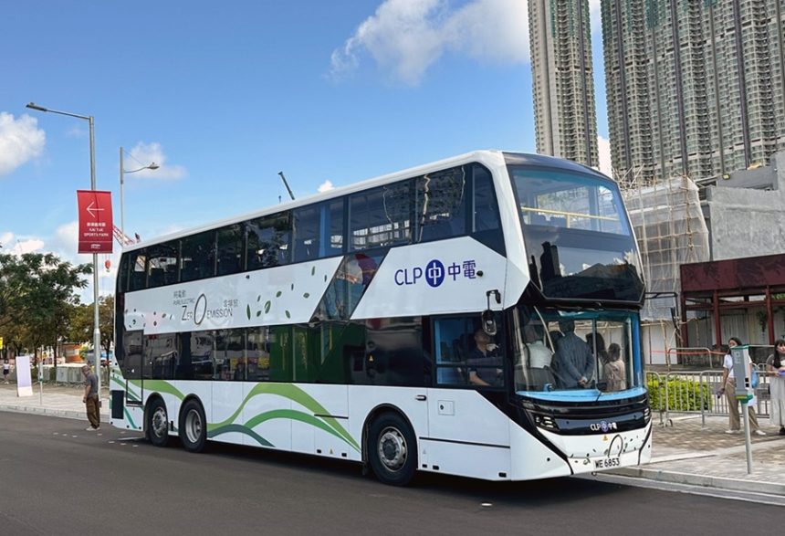 CLP Power Hong Kong Alexander Dennis Enviro500EV