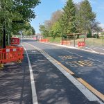 Shared space floating bus stops design work in England to be paused