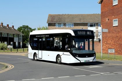 Alexander Dennis Enviro100EV with Go Coach