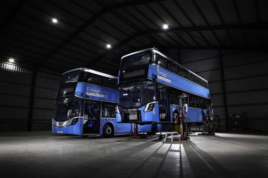 KleanDrive electric repower for 30 First Bus Wrightbus StreetDeck vehicles