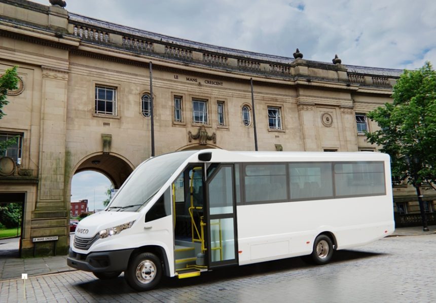 Restyled Mellor Maxima accessible midibus