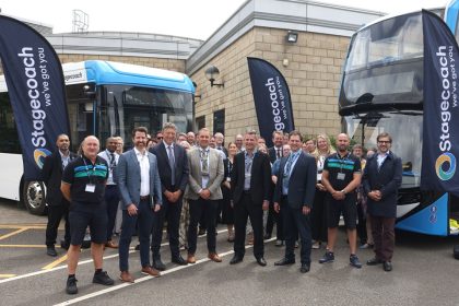 Stagecoach Midlands begins expansion of electric bus fleet to 92