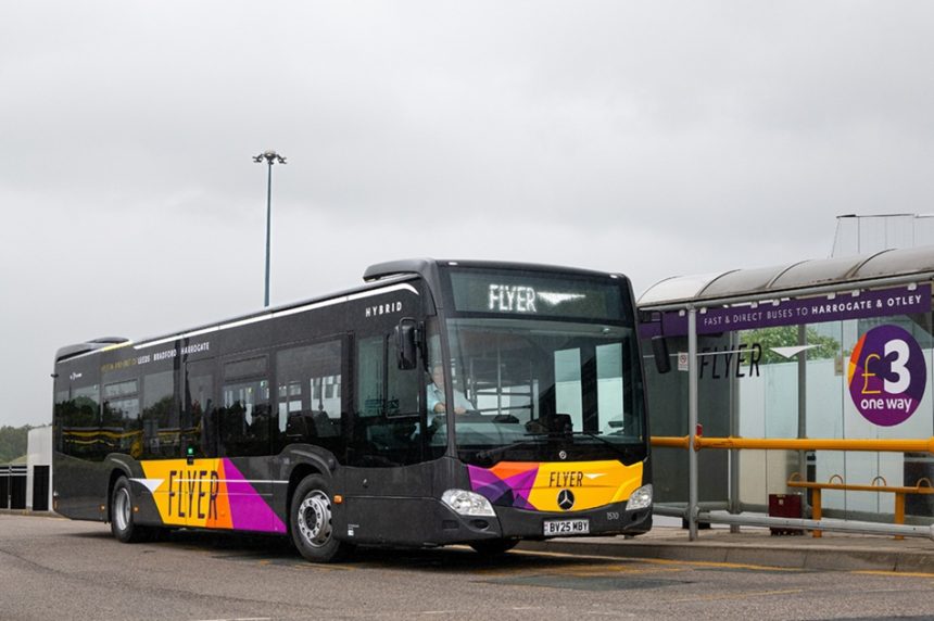Mercedes Benz Citaro hybrid for Transdev Blazefield Flyer routes