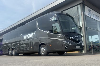 Irizar i8 coach integral with Eavesway Travel