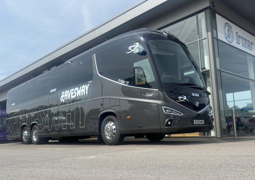 Irizar i8 coach integral with Eavesway Travel
