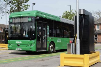 Nottingham electric bus