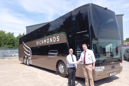 Van Hool Astromega TDX27 for Richmonds Coaches