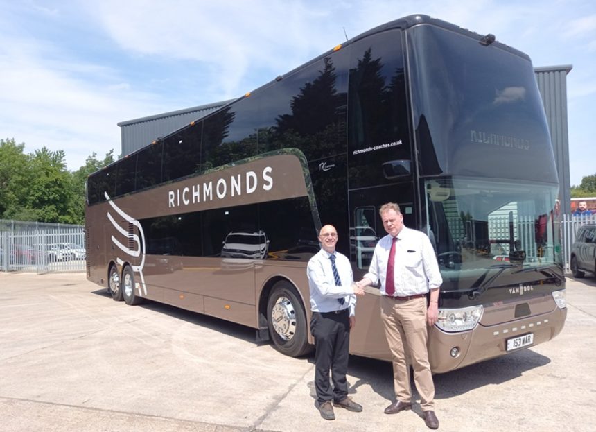 Van Hool Astromega TDX27 for Richmonds Coaches