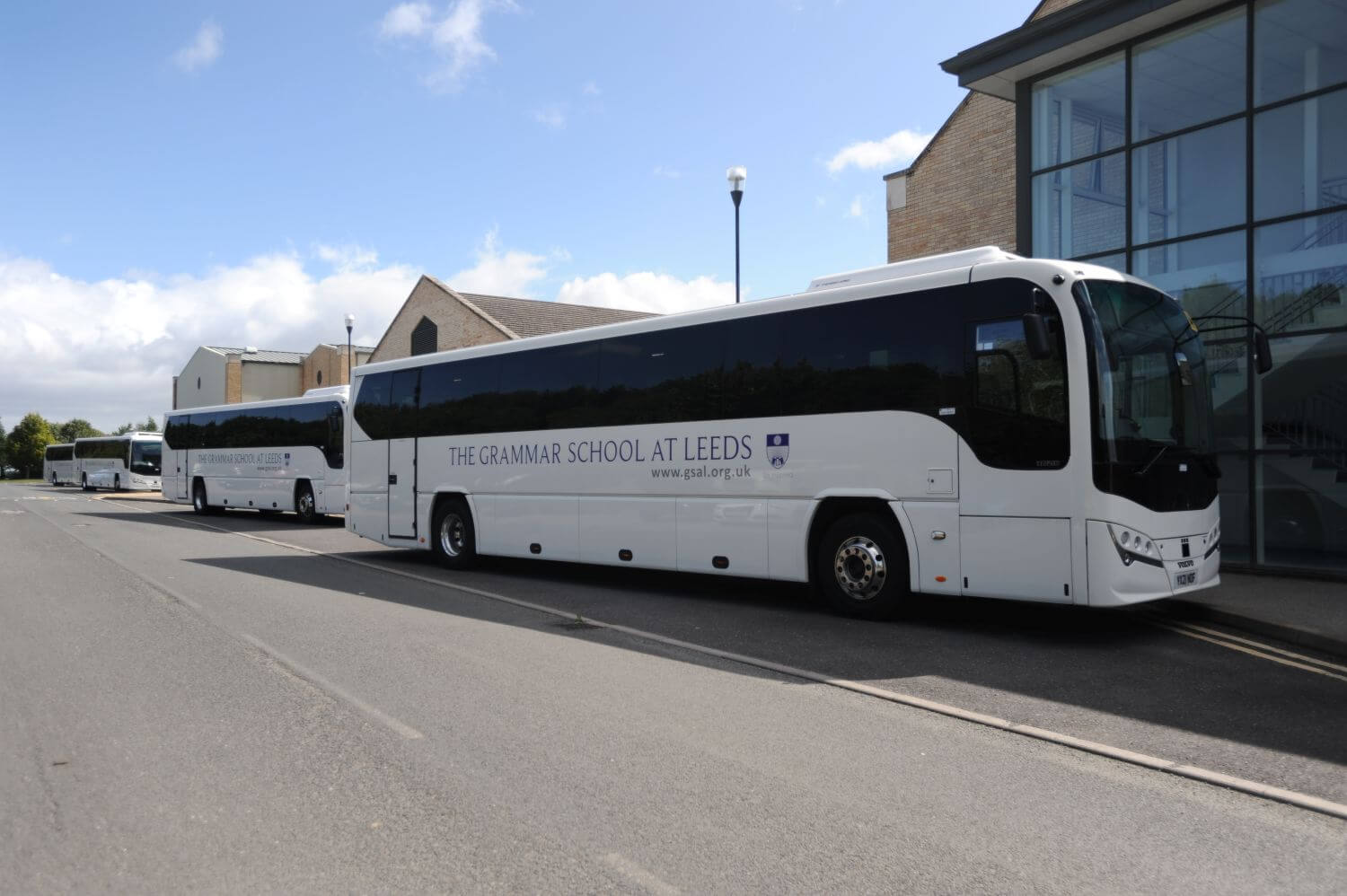 Nearly 40% of the school’s pupils are transported each day by GSAL Transport