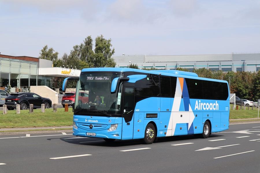 Mercedes-Benz Tourismo coach supplied by Daimler Buses UK