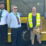 Southern Vectis employee retires after 50 years