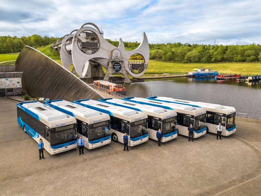McGill's unveils 30 new Yutong E12 electric buses for Midland Bluebird