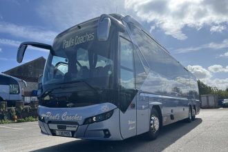 Neoplan Tourliner P20 for Paul's Coaches of Staffordshire