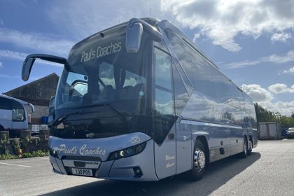 Neoplan Tourliner P20 for Paul's Coaches of Staffordshire