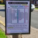 Report calls for guidelines on printed information at bus stops