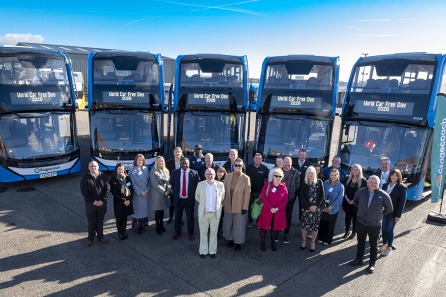 Stagecoach continues to expand electric bus fleet in Scotland
