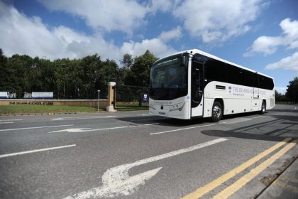 In a rarely seen set-up, GSAL Transport is fully owned by The Grammar at School at Leeds