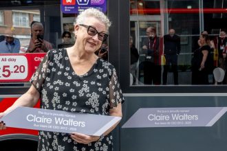 Bus Users UK CEO Claire Walters receives retirement tribute