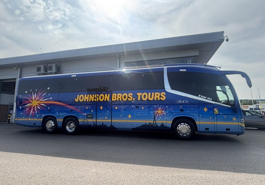 Irizar i6S Efficient integral for Johnson Brothers Tours