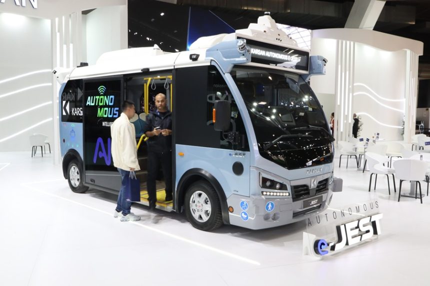 Karsan e-JEST microbus gets extended range and autonomous capability