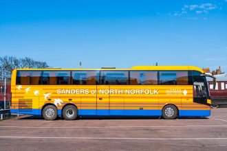 Sanders offers charity festive coach parking at three sites in Norfolk