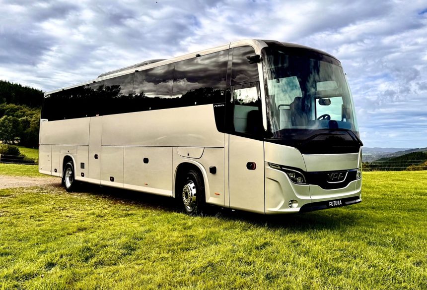 VDL Futura 3 coach makes debut at Busworld