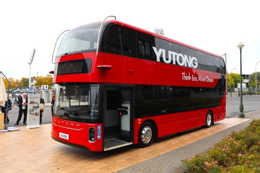 Yutong U11DD electric double deck bus overhaul gives type access to Transport for London market