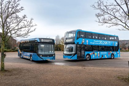 Alexander Dennis highlights Britishness via tea and toast liveries