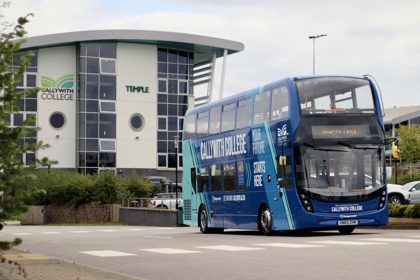 Stagecoach West delivering Callywith College home to college bus transport network