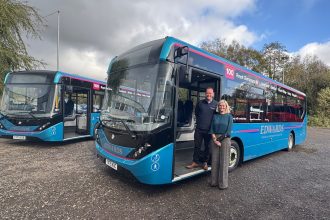 Alexander Dennis Enviro200 delivery completes Edwards Coaches centenary year