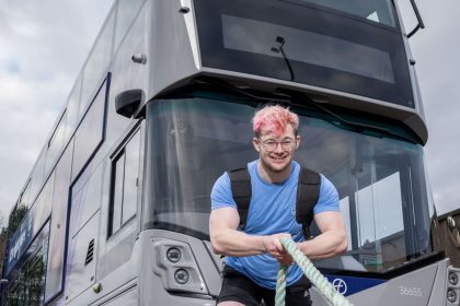 First Bus driver shifts gears for Official Strongman Games