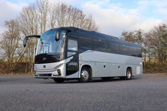 Higer V Series coaches make debut under Harris Bus and Coach UK