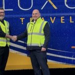 Johnsons Coaches highlights commitment to road safety standards Peter Lloyd (right)