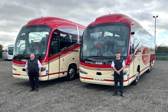 Irizar i6S integral delivery to Pulhams Coaches