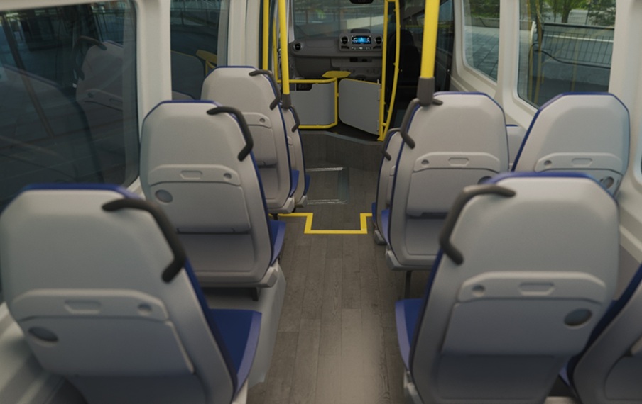 Treka CitySprint low floor minibus