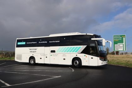 Wrightbus Contour coach near Ballymena