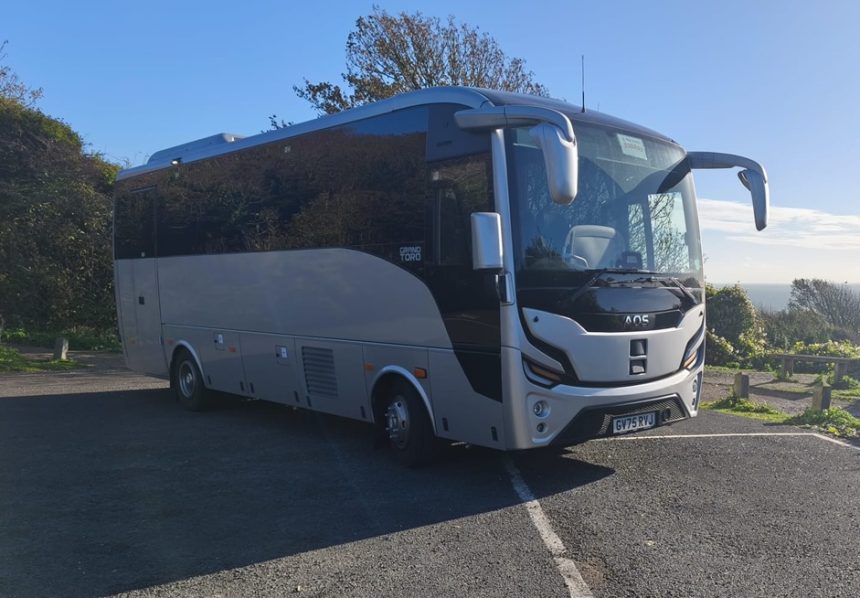 AOS Grand Toro II midicoach supplied by EVM