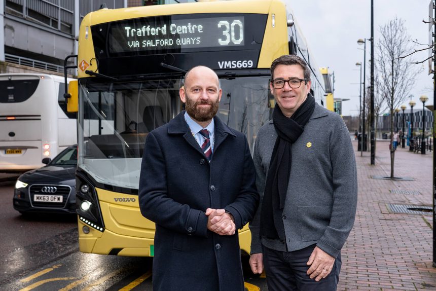 First year of Bee Network marked with new route for Salford