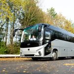 Higer V10 coach from Harris Bus and Coach stable in UK
