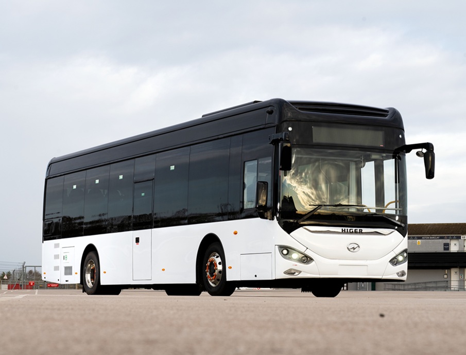 Higer Azure battery-electric bus to be supplied by Harris Bus and Coach